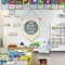 “I’m Glad You’re Here” Classroom Wall Banner – Inspirational Earth Theme Canvas Hanging Pennant Sign, Positive Affirmation Teacher Decor for Classroom, Office, Counseling & Reading Corner (15.4” x 11”)